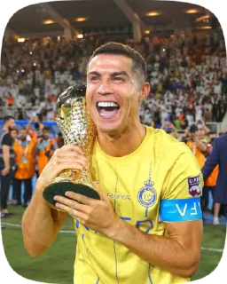 🌟 emoji Cristiano Ronaldo Telegram sticker 22 of 23