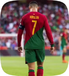 🌟 emoji Cristiano Ronaldo Telegram sticker 1 of 23