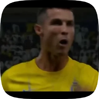🌟 emoji Cristiano Ronaldo Telegram sticker 23 of 23