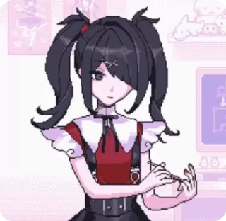 🌟 emoji Needy streamed overcome Black Telegram sticker 19 of 35