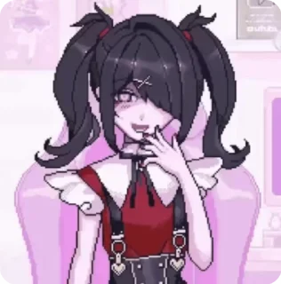 🌟 emoji Needy streamed overcome Black Telegram sticker 9 of 35