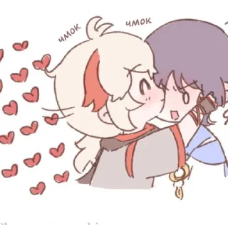 Sticker from любимки