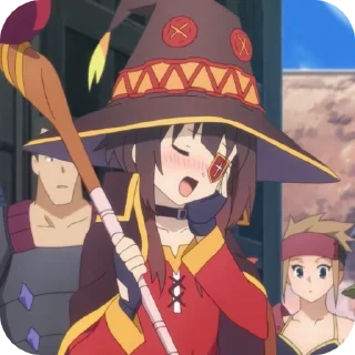Мегумин @anime_stiicker sticker 1