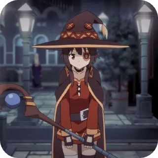 Мегумин @anime_stiicker sticker 4