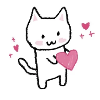 🐱 emoji ❤l Love you❤ Telegram sticker 22 of 120