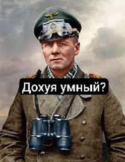 ⭐️ emoji Стикеры Эрвина Роммеля @tgfonts_bot Telegram sticker 8 of 112