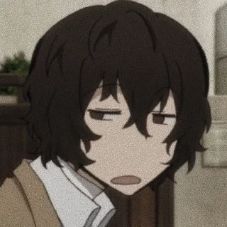 🌟 emoji Дазай Telegram sticker 3 of 9