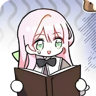 👄 emoji Гестия 🎀 ➡️ @Ctikerubot Telegram sticker 23 of 30