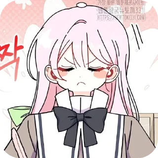 👄 emoji Гестия 🎀 ➡️ @Ctikerubot Telegram sticker 24 of 30