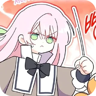 👄 emoji Гестия 🎀 ➡️ @Ctikerubot Telegram sticker 11 of 30