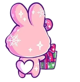 🎁 emoji Bunny @stickersb2b Telegram sticker 18 of 44