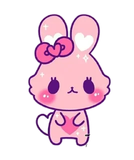 ☺️ emoji Bunny @stickersb2b Telegram sticker 6 of 44