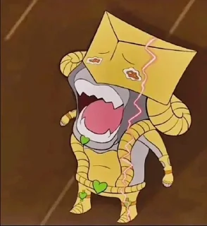 Sticker from JJBA