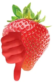 👎 emoji Аппарат по созданию клубнички Telegram sticker 10 of 44