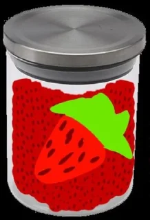 🥫 emoji Аппарат по созданию клубнички Telegram sticker 21 of 44