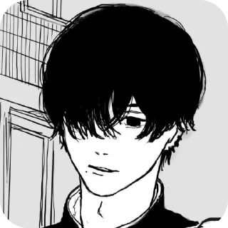 💇 emoji Хирофуми Ёшида✧  @lwowr Telegram sticker 8 of 35
