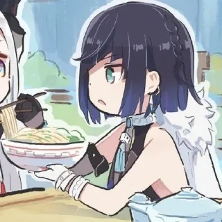 😕 emoji ГЕНШИНМЕМЕ [От GenshiKo] Telegram sticker 10 of 120
