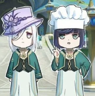 💙 emoji ГЕНШИНМЕМЕ [От GenshiKo] Telegram sticker 18 of 120