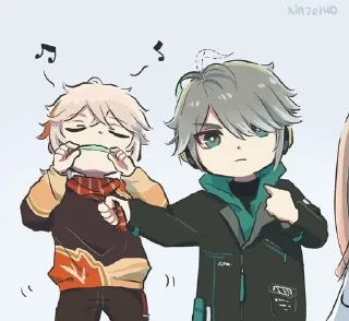 🧐 emoji ГЕНШИНМЕМЕ [От GenshiKo] Telegram sticker 13 of 120