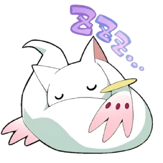 Sticker from madoka magica !!
