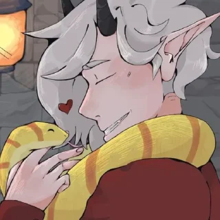 🥰 emoji 💥Велики Люциус💥 ➡️ @Ctikerubot Telegram sticker 21 of 46