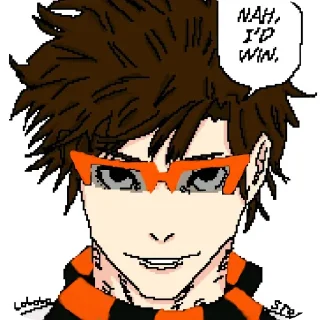 😎 emoji Стикеры от @Danverot Telegram sticker 1 of 67