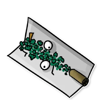☠️ emoji Shish by @lilcannabisdesign Telegram sticker 7 of 26