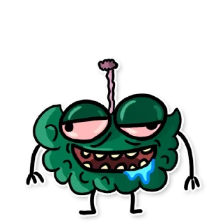 🤪 emoji Shish by @lilcannabisdesign Telegram sticker 23 of 26