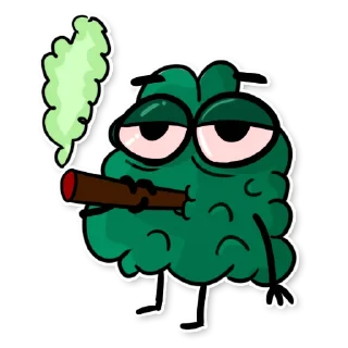 🤤 emoji Shish by @lilcannabisdesign Telegram sticker 5 of 26