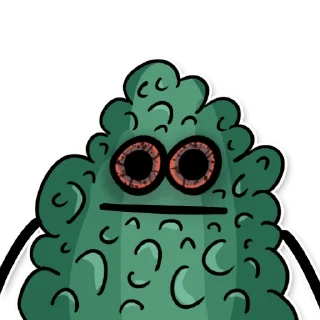 😳 emoji Shish by @lilcannabisdesign Telegram sticker 6 of 26