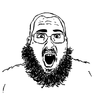 🧔‍♂️ emoji кринжовые сойджаки Telegram sticker 11 of 61