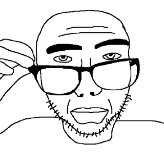 🧐 emoji кринжовые сойджаки Telegram sticker 19 of 61