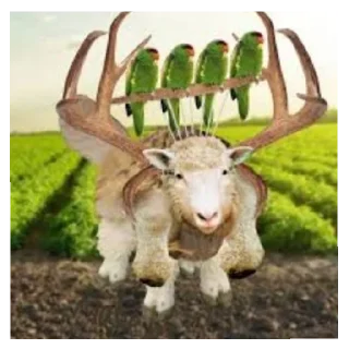 🐏 emoji Мои рыгающие монстры пон Telegram sticker 1 of 30