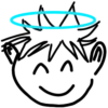 😇 emoji Годжо адапт @prem0emoji Telegram sticker 12 of 21