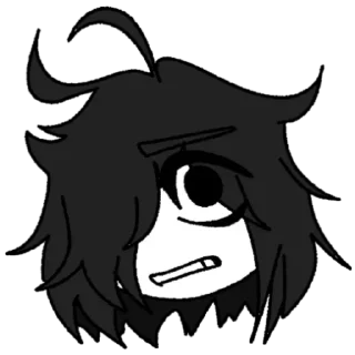 😟 emoji Алиска |^⁠_⁠^ |@D0ntl3av3m3 Telegram sticker 5 of 41