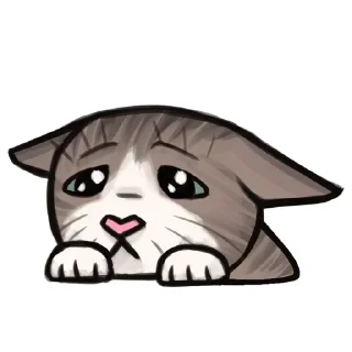😢 emoji @EARTH928B <- БОЛЬШЕ Telegram sticker 16 of 25