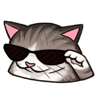 😎 emoji @EARTH928B <- БОЛЬШЕ Telegram sticker 10 of 25
