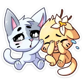 😭 emoji Анонимный чат: @anonimnyi_chatbot 💓 Telegram sticker 20 of 48