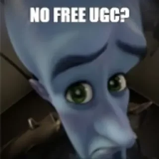 Sticker from NO FREE UGC? - @s1n1st3reugclimited