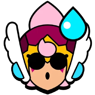 😰 emoji Janet Telegram sticker 18 of 72