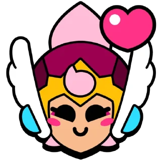 😍 emoji Janet Telegram sticker 17 of 72