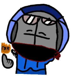 😎 emoji Madness meme от @Tolua33lolpop Telegram sticker 11 of 19