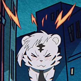 🐯 emoji ацуши♡ Telegram sticker 13 of 16