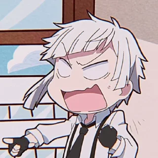 😠 emoji ацуши♡ Telegram sticker 5 of 16