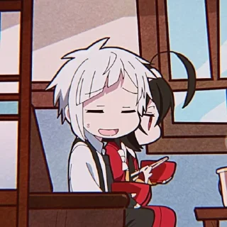 😅 emoji ацуши♡ Telegram sticker 8 of 16