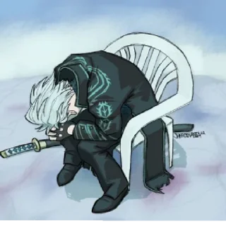 Sticker from Vergil
