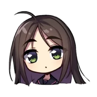 Sticker from Julenciia twitch ^^, кьют оняме Юля Никольская пак