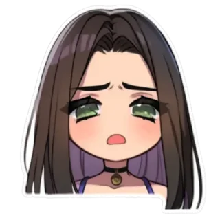 😧 emoji Julenciia twitch ^^, кьют оняме Юля Никольская пак Telegram sticker 21 of 42