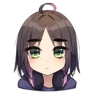 👩 emoji Julenciia twitch ^^, кьют оняме Юля Никольская пак Telegram sticker 16 of 42
