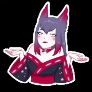 🤷‍♀️ emoji Mari💞 Telegram sticker 11 of 29